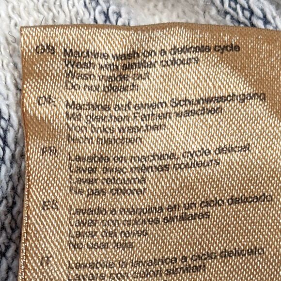 Maison Scotch Jolie Vagabonde La Femme Selon Marie Striped Hooded Sweater Size 2 - Picture 10 of 10